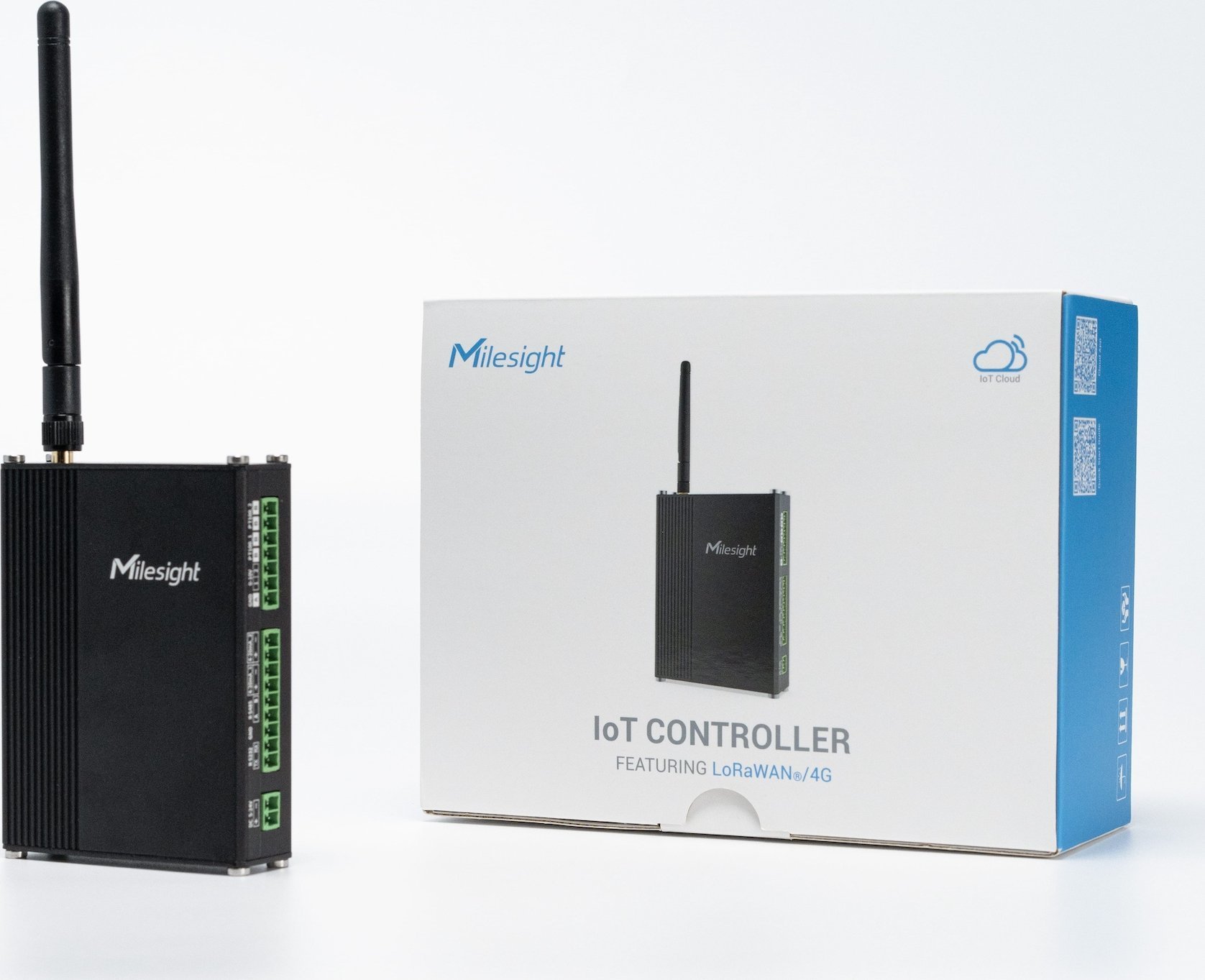 MILESIGHT Milesight UC300-L05EU Bramka IoT w technologii LTE do odczytu innych interfejsów przemysłowych RS232 RS485 4*DI 2*DO 4*AI 2*PT100 MODBUS RTU