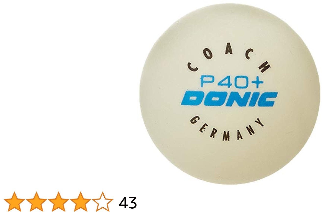 TABLE TENNIS BALL DONIC P40+ 6PCS