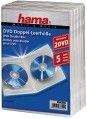 Hama Pudełka na płyty DVD Double Box 5szt Przezroczyste (838940000)