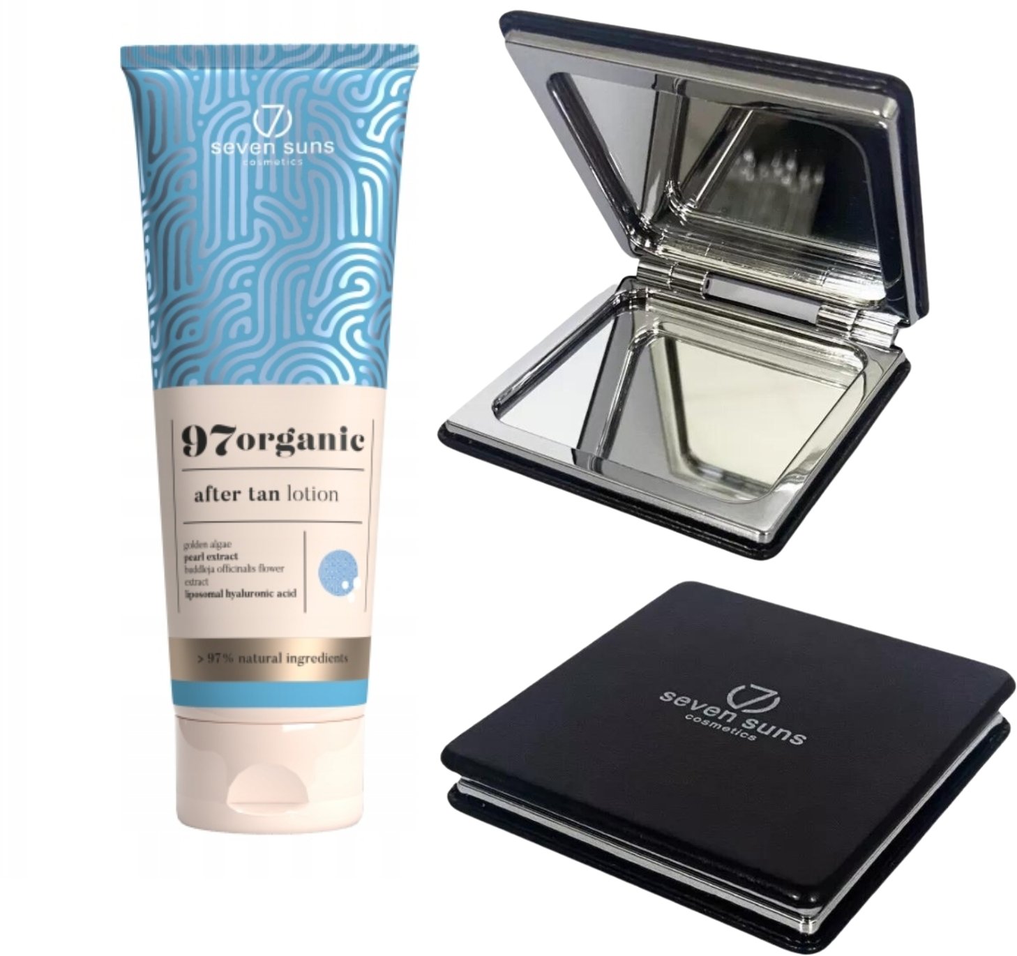 7Suns 97organic Balsam Po Opalaniu After Tan 250ml + Podwójne Lusterko Gratis