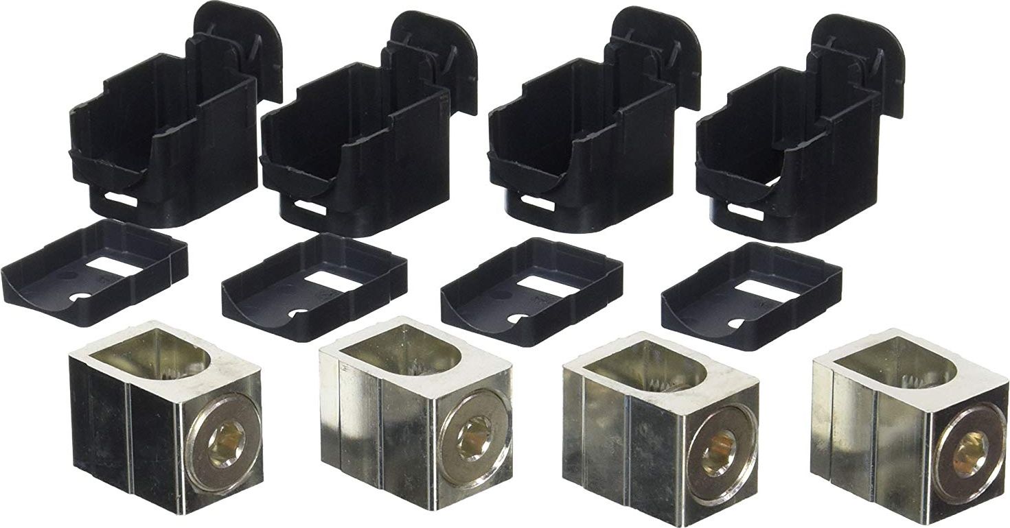 Schneider Zacisk klatkowy aluminiowy 4P 25-95mm2 CVS/NSX/INS40/100/160/250 komplet na jedną stronę 4szt. (LV429228)