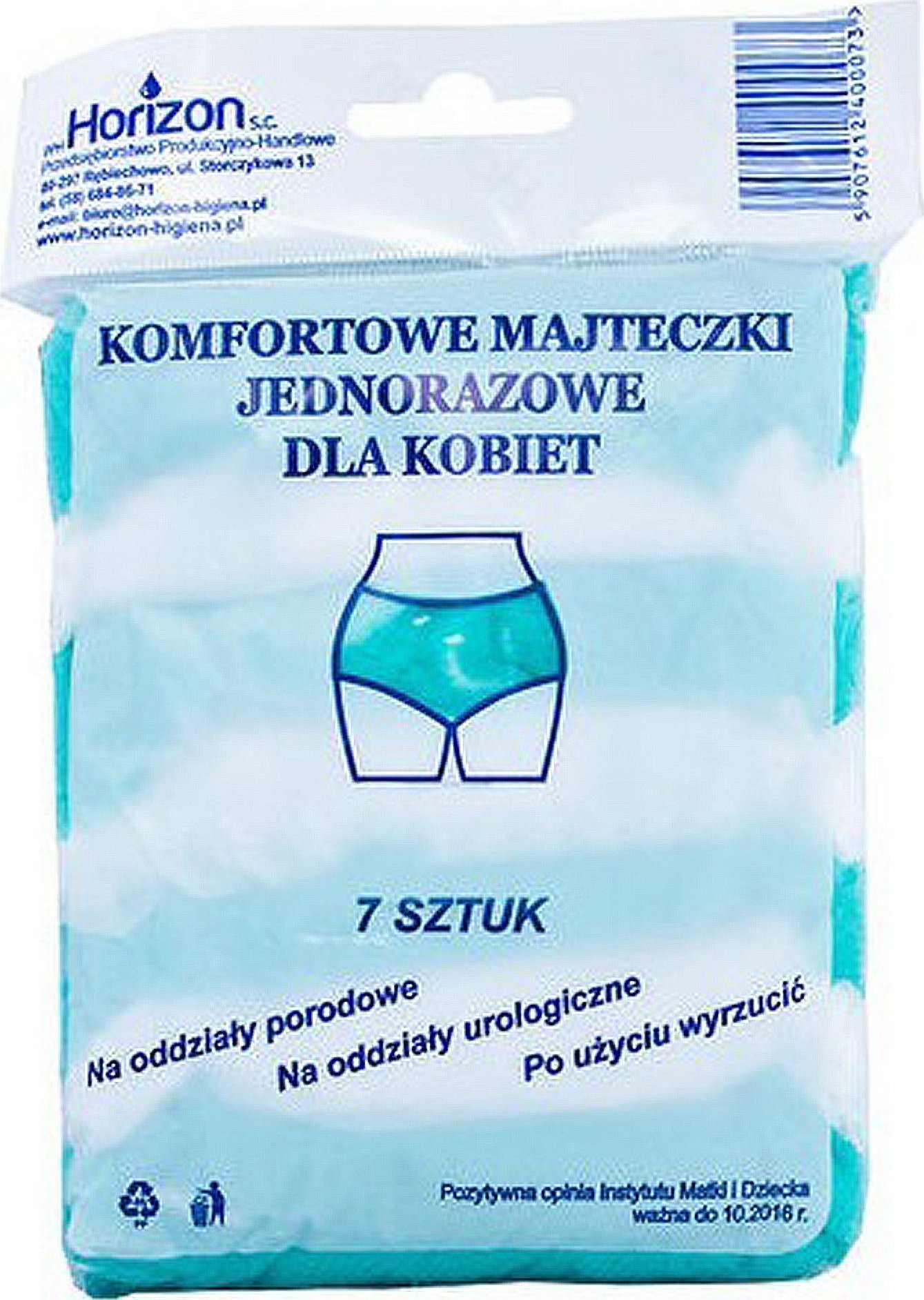Majtki poporodowe Horizon MAJTECZKI A 7SZT HIG.JEDNORAZOWE R.40