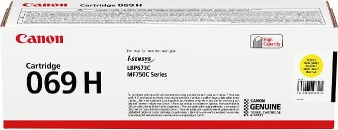 Toner Canon CRG-069H Yellow Oryginał (5095C002)