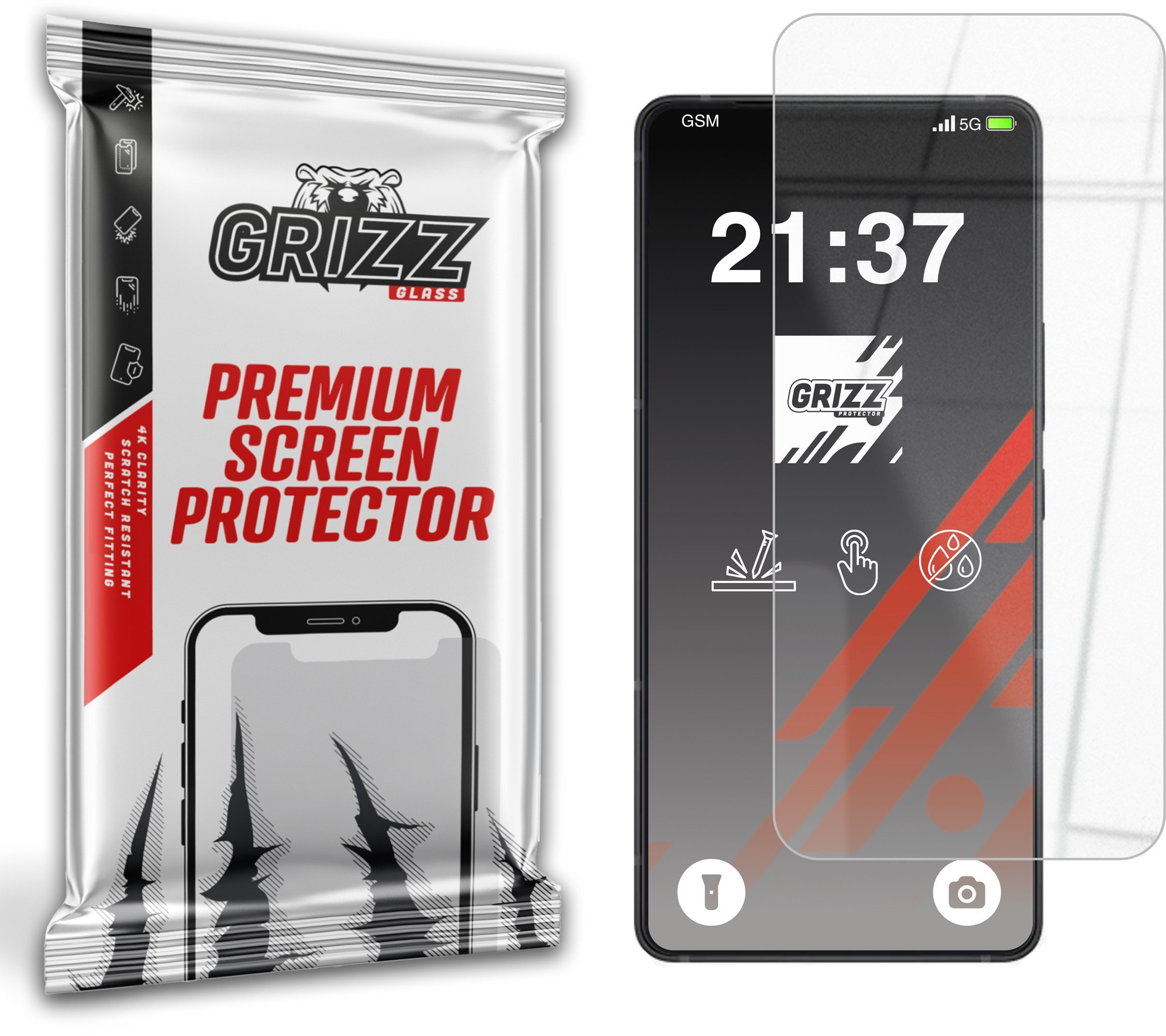 Szkło hybrydowe GrizzGlass HybridGlass do Asus Zenfone 12 Ultra