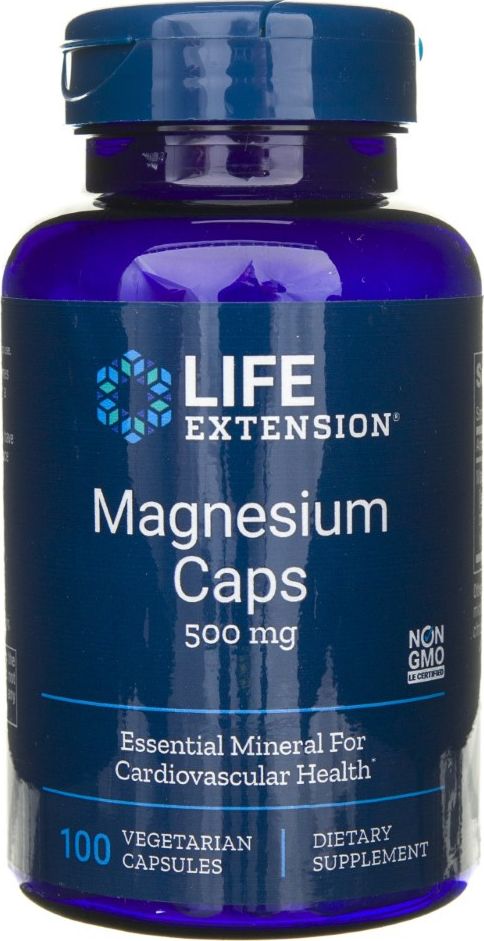 Life Extension Life Extension Magnez 500 mg - 100 kapsułek