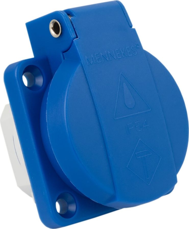 Mennekes Gniazdo 230V 2p+E IP54 Schuko tablicowe 11011 MENNEKES 6729