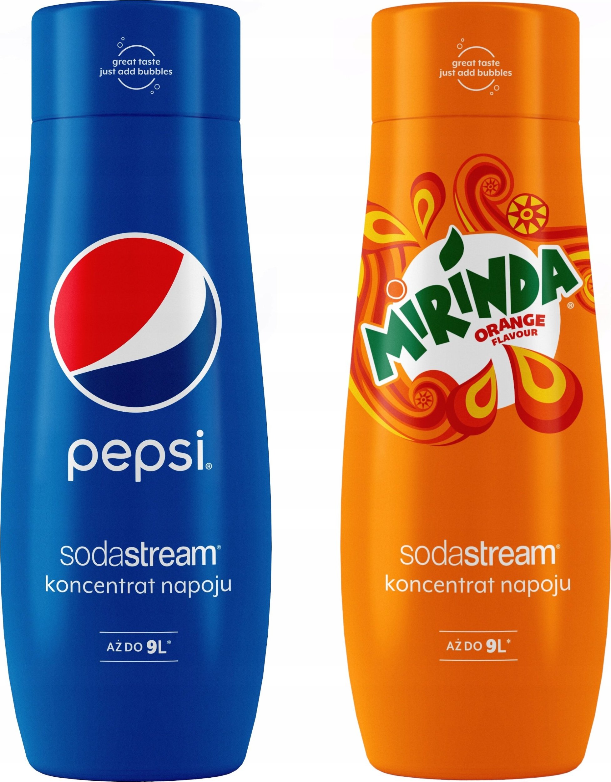 Zestaw 2 koncentratów SodaStream Pepsi+Mirinda