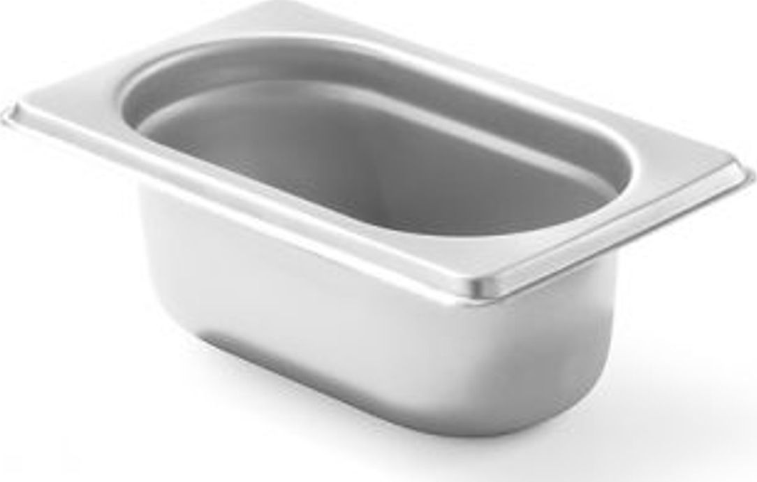 Hendi Pojemnik GN 1/9 wys. 65 mm ze stali nierdzewnej - Hendi 800720 Pojemnik GN 1/9 wys. 65 mm ze stali nierdzewnej - Hendi 800720
