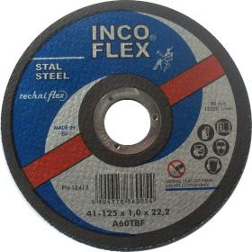 Techniflex tarcza do cięcia metalu 115 x 1,0 x 22,2mm (M41-115-1.0-22A60T)