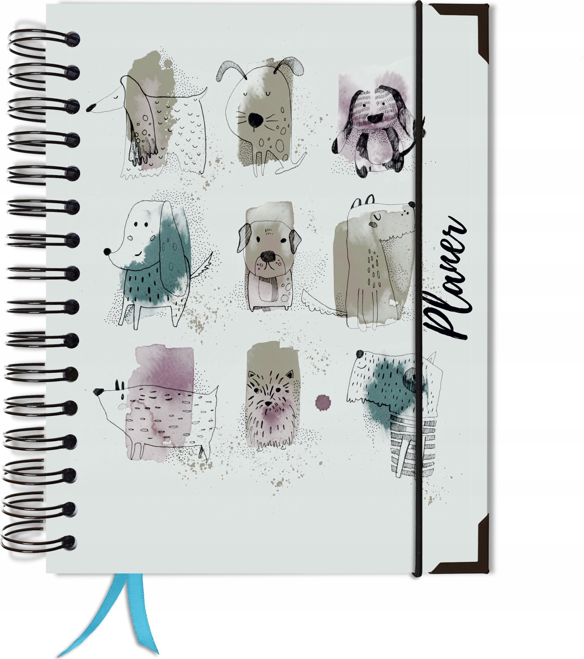 TadaPlanner Kalendarz terminarz bez dat planer książkowy A5+