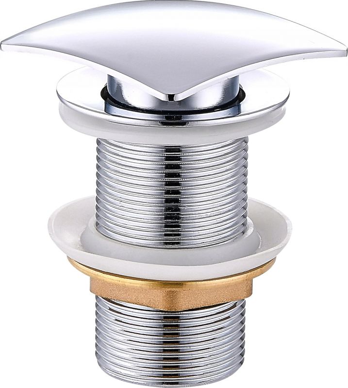 Mexen Korek automatyczny klik-klak kwadratowy chrom