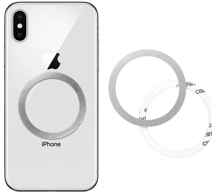 OEM Blaszki magnetycze MagSafe srebrne