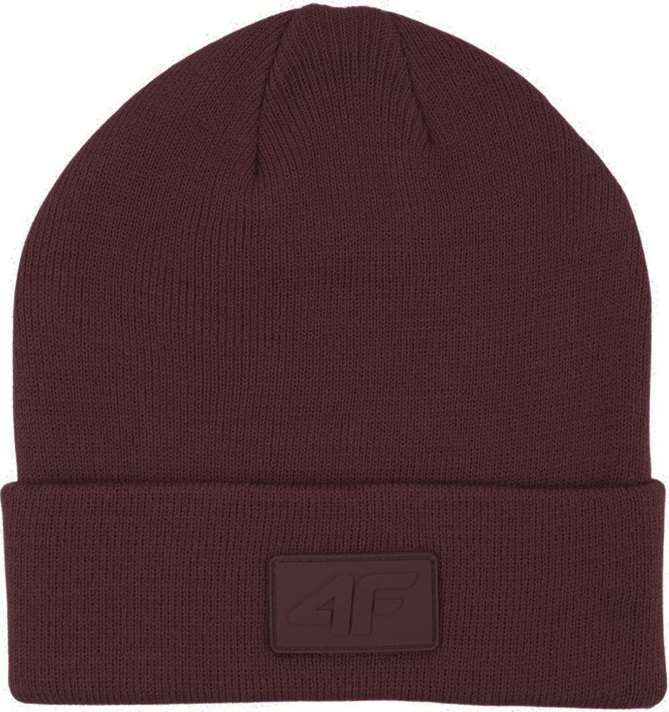 4f Czapka dla dzieci ciemny fiolet 4FJWAW25ACAPU653 50S
