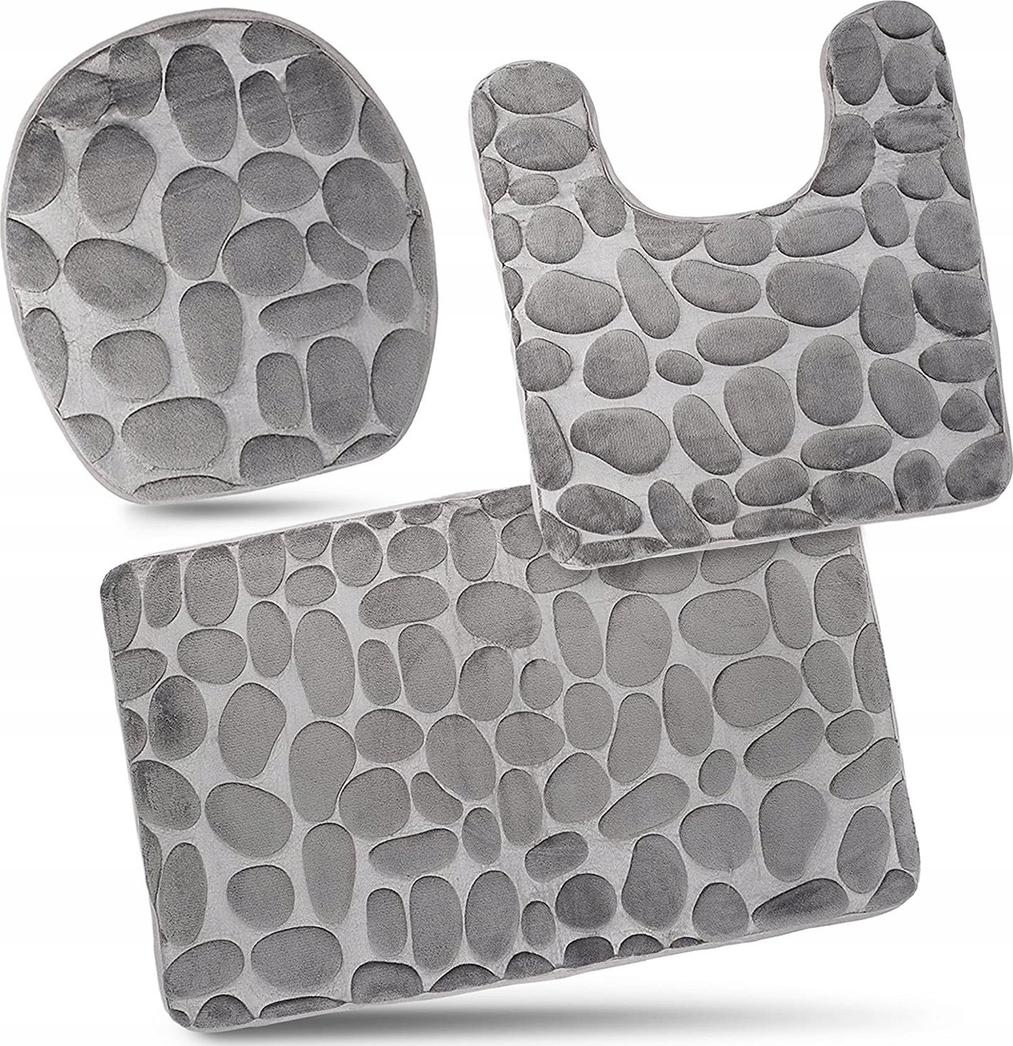 Logit Dywanik łazienkowy 50x80cm szary (5905370212440)