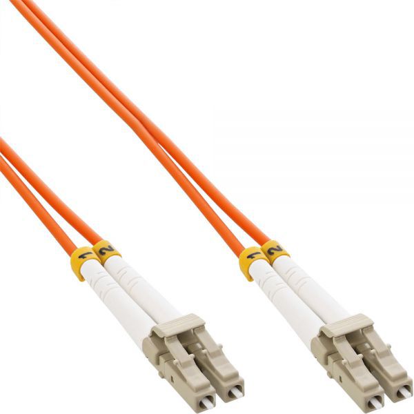 InLine Patchcord światłowodowy LC/LC, 50/125µm, OM2, 7m (88522B)