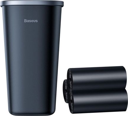 Baseus Samochodowy kosz na śmieci Dust-free 800ml czarny