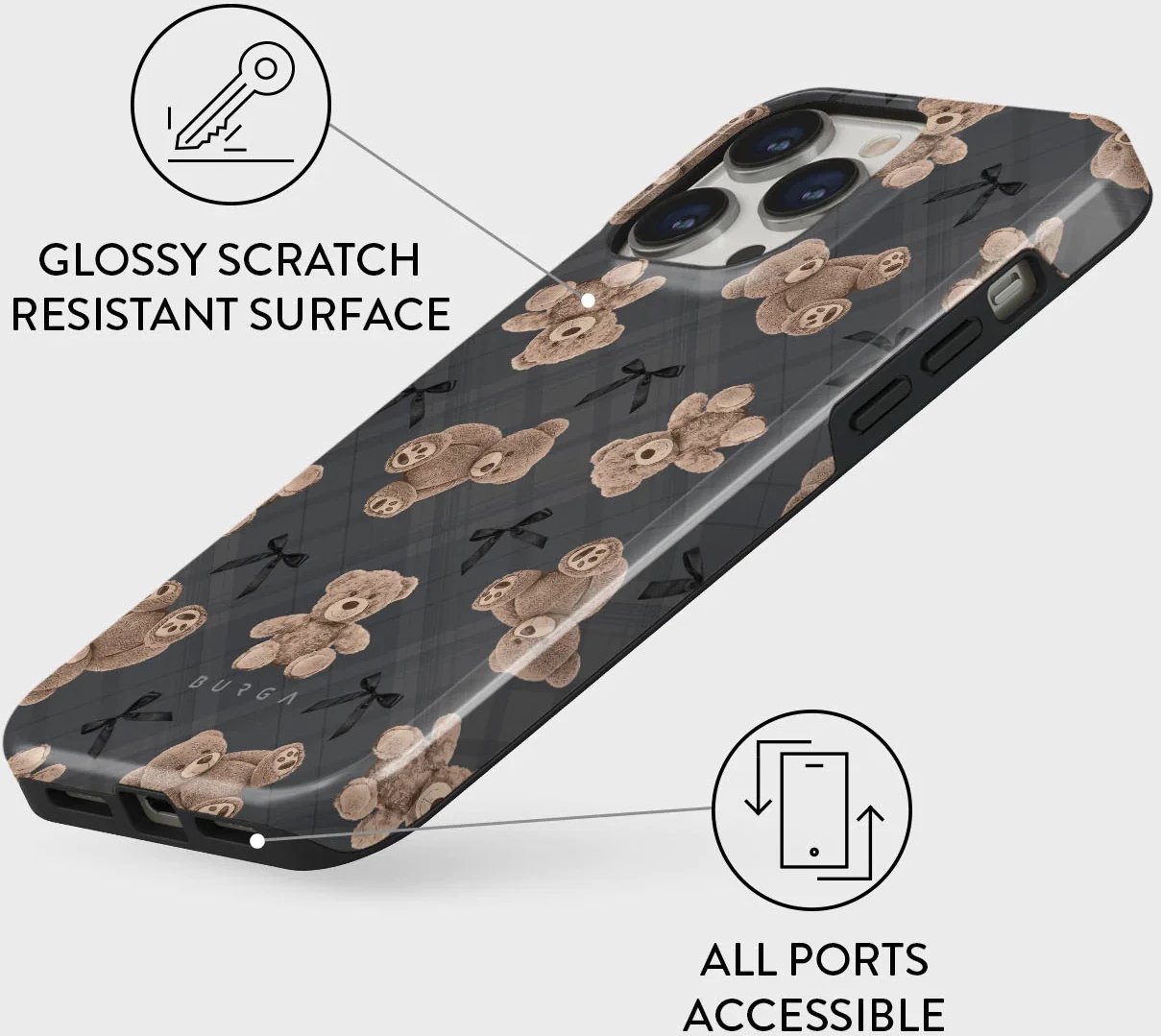 BURGA Hlle Tough MagSafe iPhone 15 Pro Max BFF