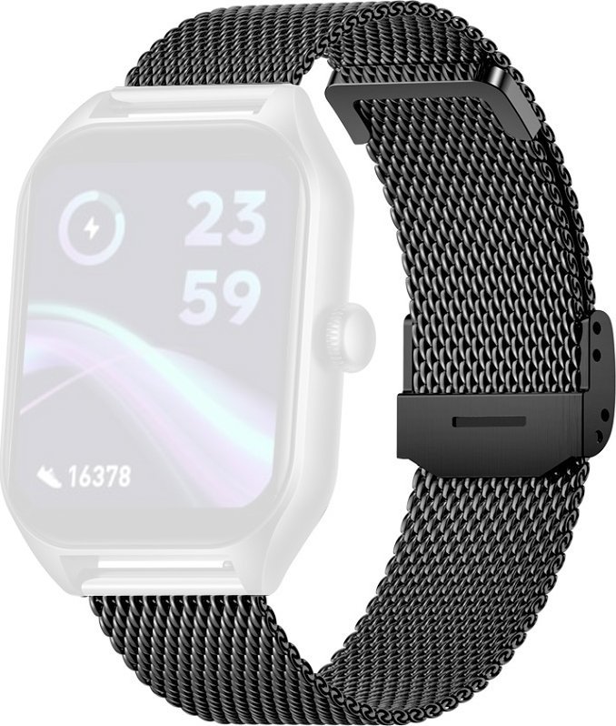 Rubicon Stalowa siatka mesh Rubicon RNCF03- 20 mm czarny