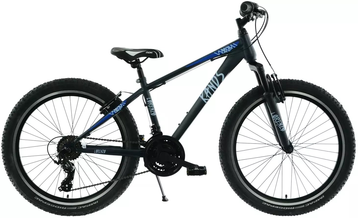 CamelBak Kands Lorenzo 24 młodzieżowy rower MTB with suspension and 18 gears Choose color: Grafitowo-błękitny mat