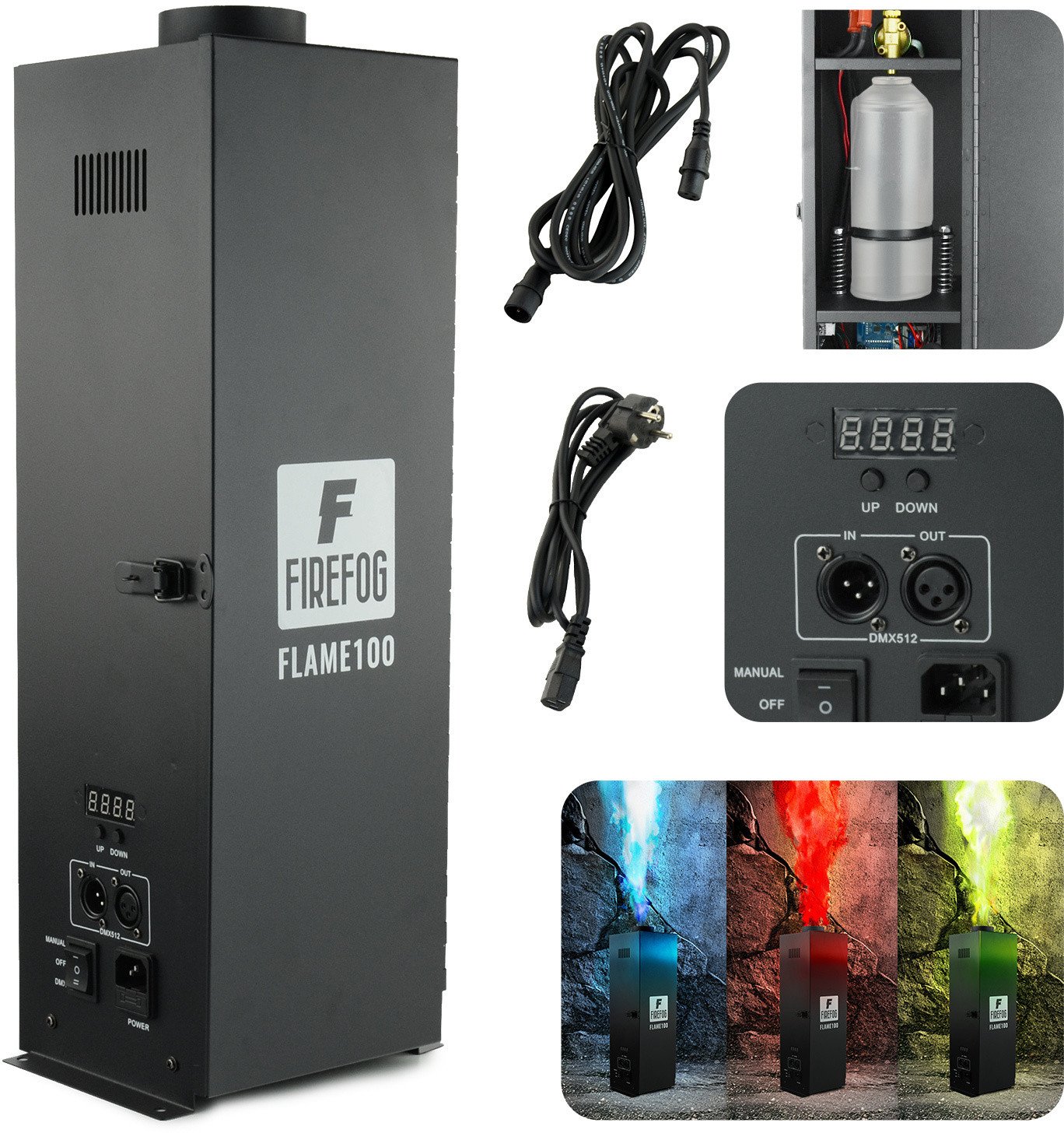 Wyrzutnia ognia FLAME100 Firefog one size