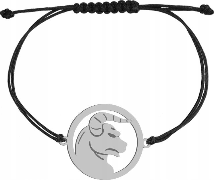 Radziszewska Jewellery Srebrna Bransoletka Znak Zodiaku BYK GRAWER