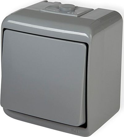 Karlik Junior łącznik jednobiegunowy szary (10WHE-1)