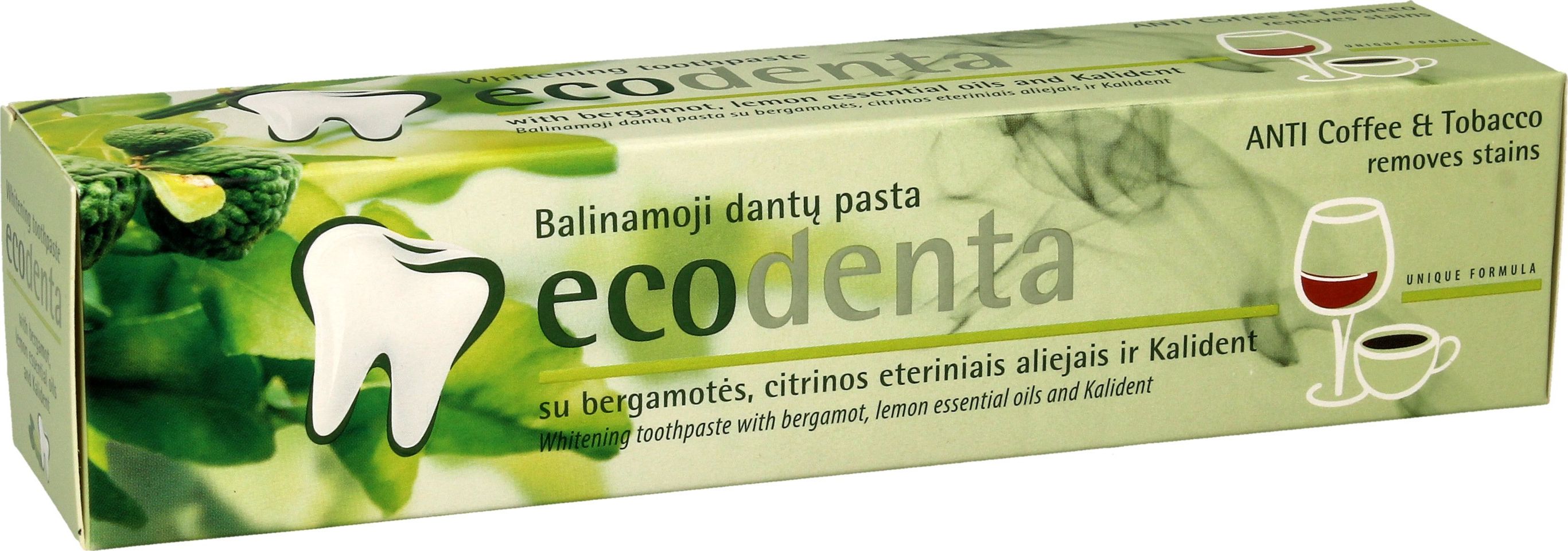 Ecodenta Pasta do zębów z bergamotką 100ml