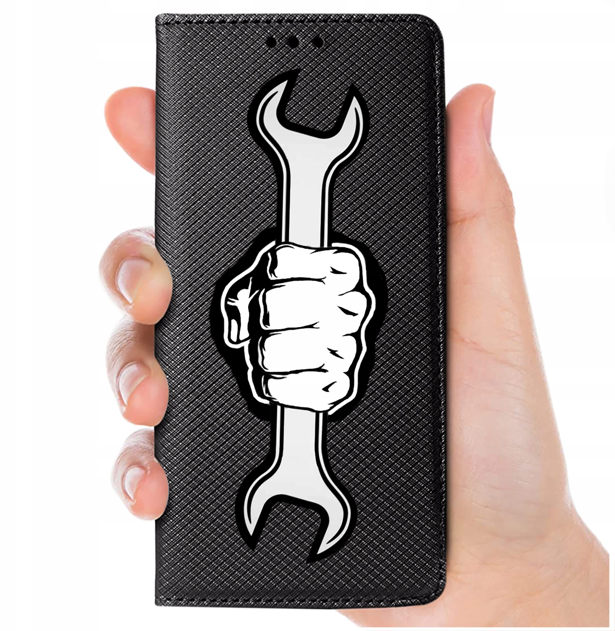 Etui do Xiaomi Redmi 13 4G MAGNET WZORY CASE PORTFEL + SZKŁO 9H