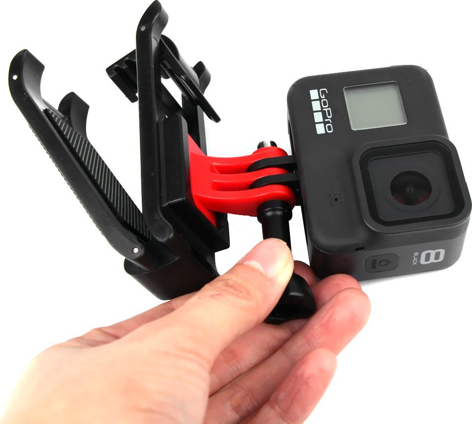 SunnyLife UNIWERSALNY UCHWYT NA KAMERĘ DO PLECAKA KURTKI ZACISK - GOPRO / DJI OSMO ACTION / POCKET / INSTA360 ONE R