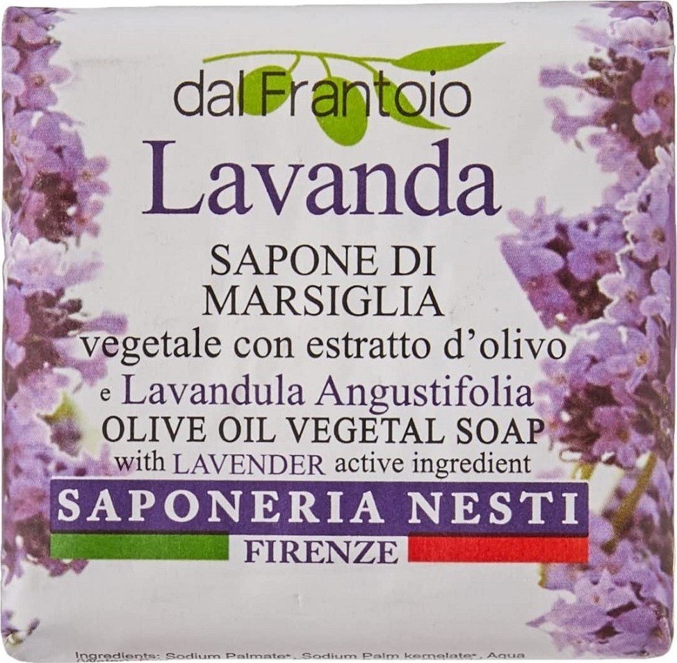 NESTI DANTE_Sapone di Marsiglia Lavanda naturalne włoskie mydło 100g