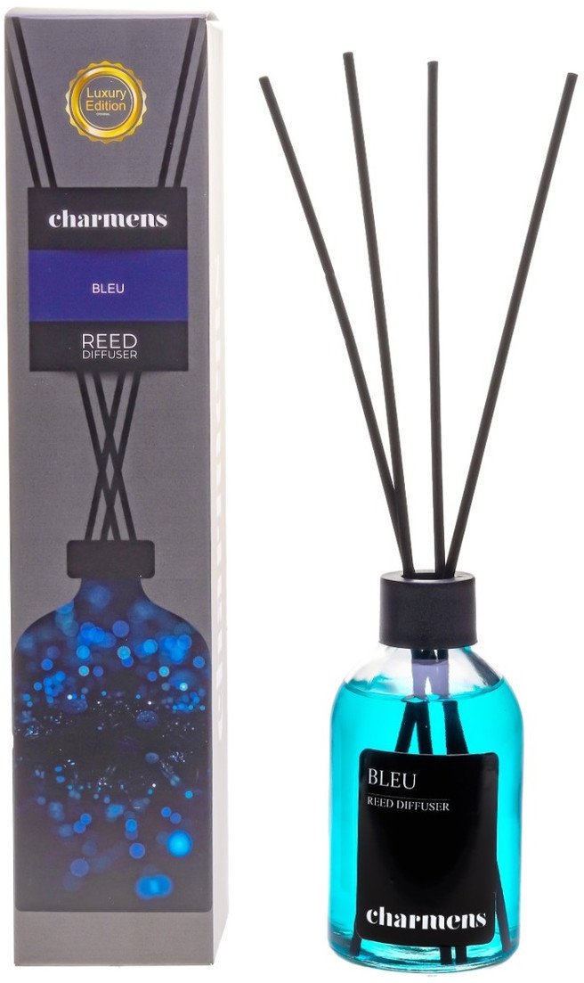Charmens Luxury edition reed diffuser patyczki zapachowe bleu 110ml