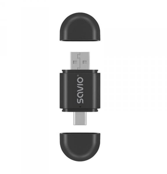 Savio TR-17 bezprzewodowy nadajnik audio USB Czarny
