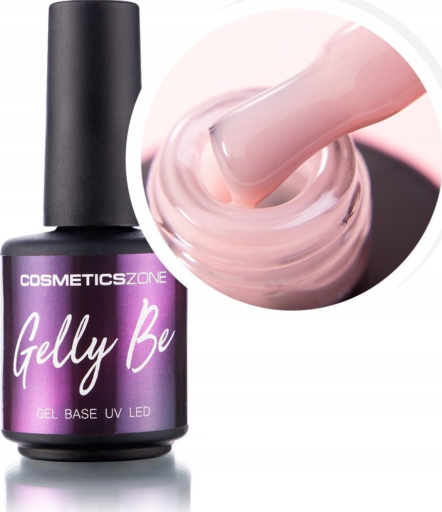 Cosmetics Zone Baza żelowa do przedłużania Gelly BE brzoskwiniowa - Cover 10