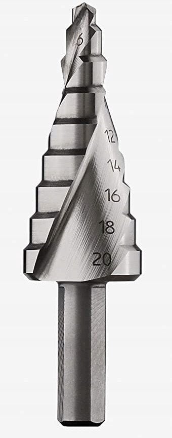 WIERTŁO STOPNIOWE 4-20mm