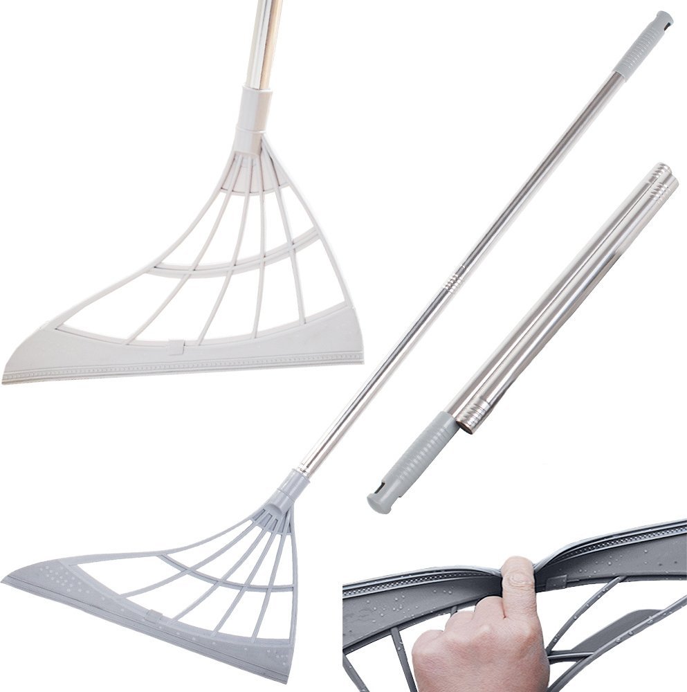 Verk Miotła silikonowa szczotka do wody z kijem magic Miotła silikonowa szczotka do wody z kijem magic