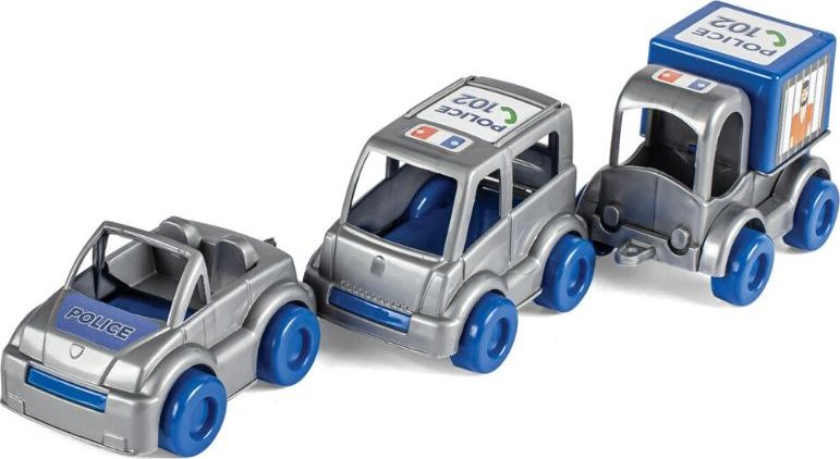 Wader ZESTAW AUTEK KID CARS POLICJA WADER 60024