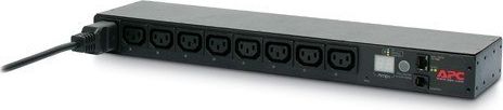 APC RACK PDU, SWITCHED, 1U, 16A, 208/230V, (8)C13