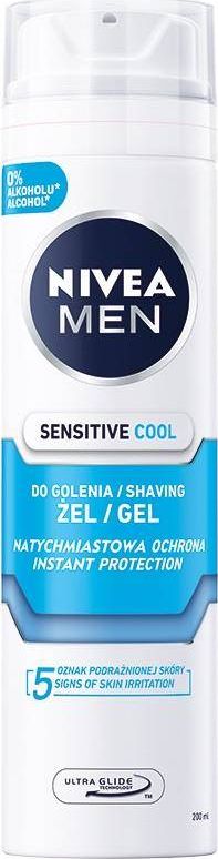 Nivea _Men Sensitive chłodzący żel do golenia 200ml