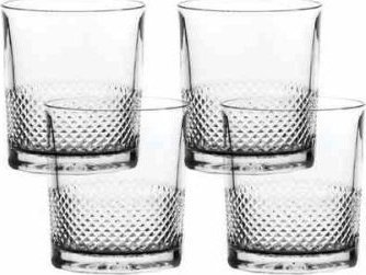 KitchenCraft Zestaw 4 szklanek do whisky, ARNO / Morten & Larsen