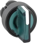 Schneider Electric Napęd przełącznika 3 położeniowy zielony z podświetleniem bez samopowrotu (ZB5AK1333)