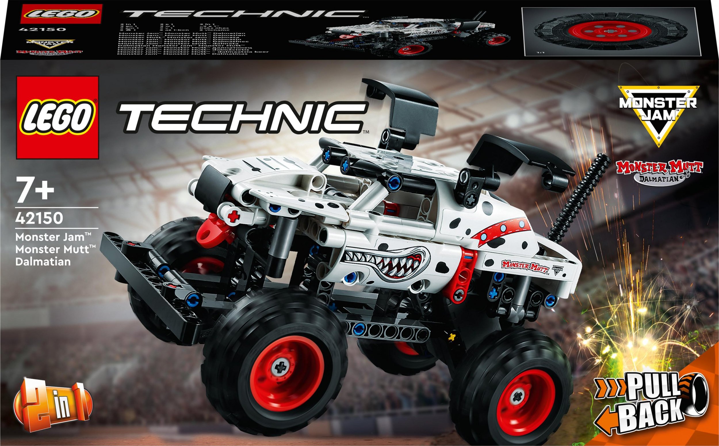 LEGO Technic Monster Jam™ Monster Mutt™ Dalmatian (42150)