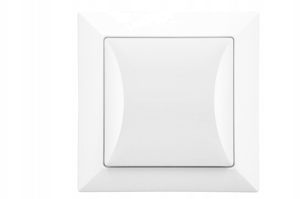 Düwi Łącznik podtynkowy jednobiegunowy, Pola biała, 33021