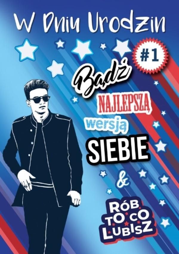 Stamp Karnet Bueno B6 + koperta wzór nr 05 Urodziny