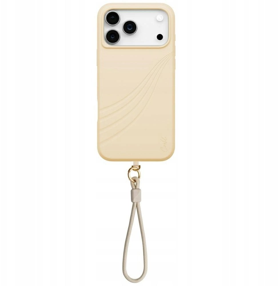 Etui UNIQ Coehl Serina do Apple iPhone 17 Pro Max Magnetic Charging beżowy