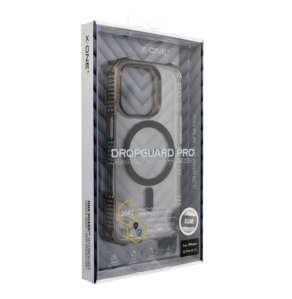 Futerał X-ONE Dropguard Magnetic Case Pro (kompatybilny z MagSafe) - do Apple iPhone 16 Pro czarny