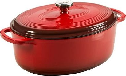Kuchenprofi Brytfanna żeliwna emaliowana - czerw. 6,6L / Lodge