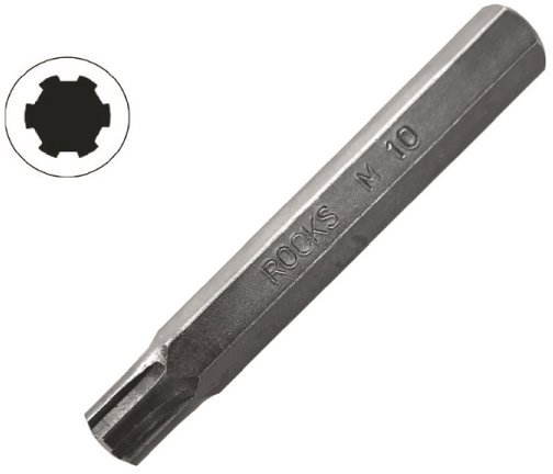 ROOKS BIT 10 MM (3/8" ) RIBE M7 X 75 MM, 20 SZT, 73MOV5-2 (S2), KOMPLET