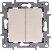 Legrand Łącznik świecznikowy Niloe 10AX kremowy (764605)