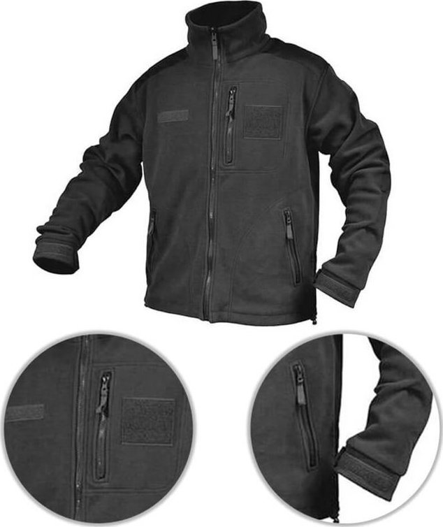 Texar Texar Bluza Polarowa ECWCS II Czarna 4XL