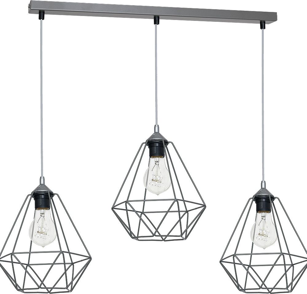 Lampa wisząca Milagro Nowoczesna lampa sufitowa do jadalni Milagro BASKET z drutu MLP7217